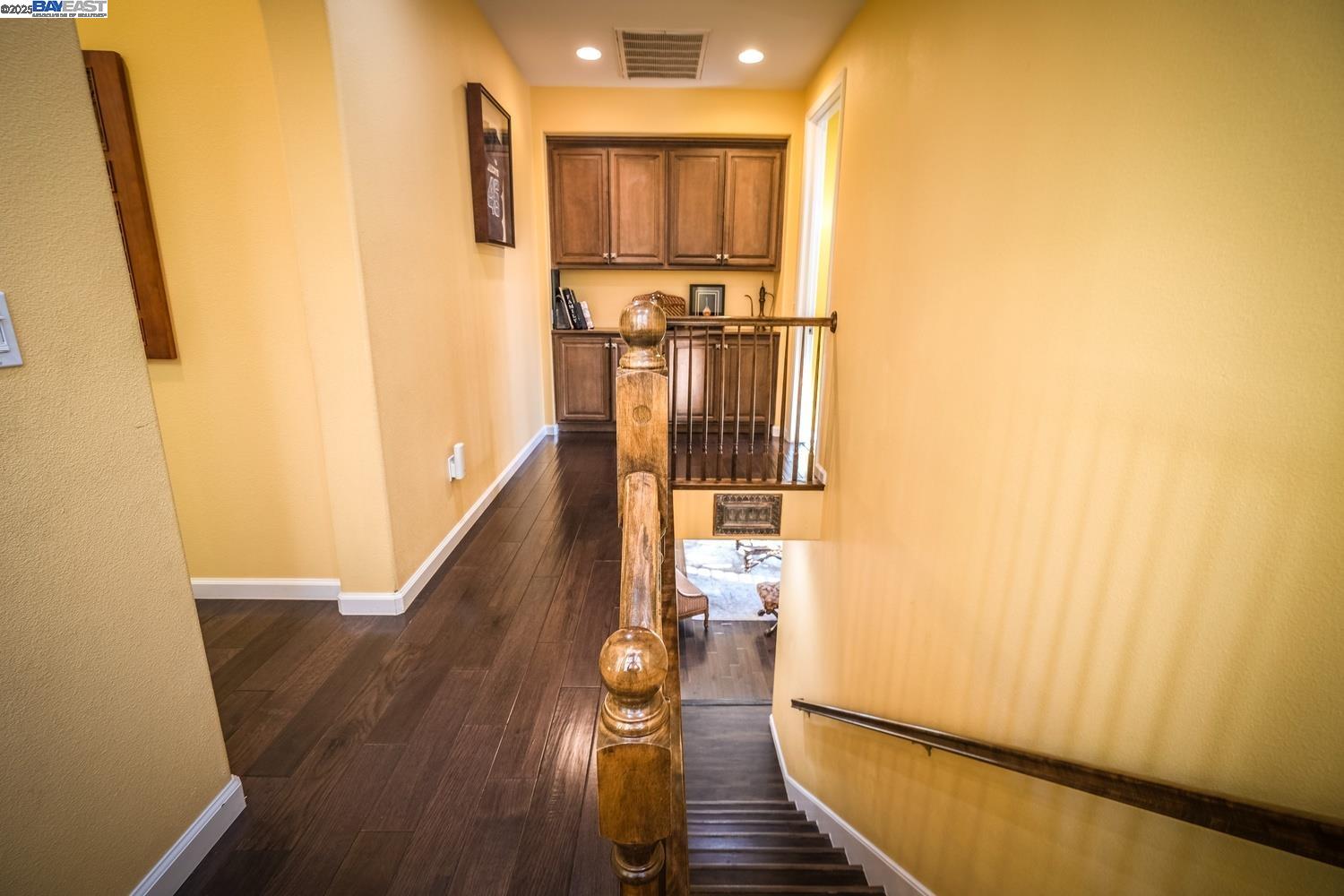 3252 Carpenter Way San Ramon, CA 94582 - Photo 31 of 58 a view of hallway with wooden floor