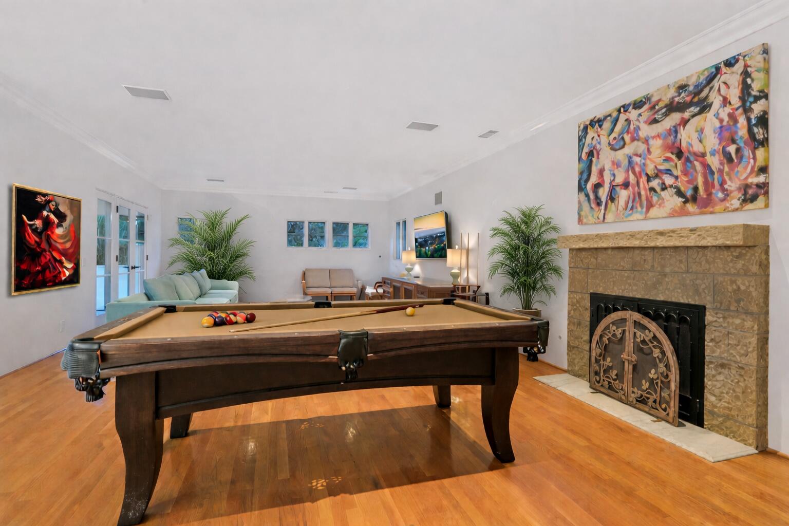 1493 Sycamore Canyon Road Santa Barbara, CA 93108 - Photo 51 of 78 Media/Game Room