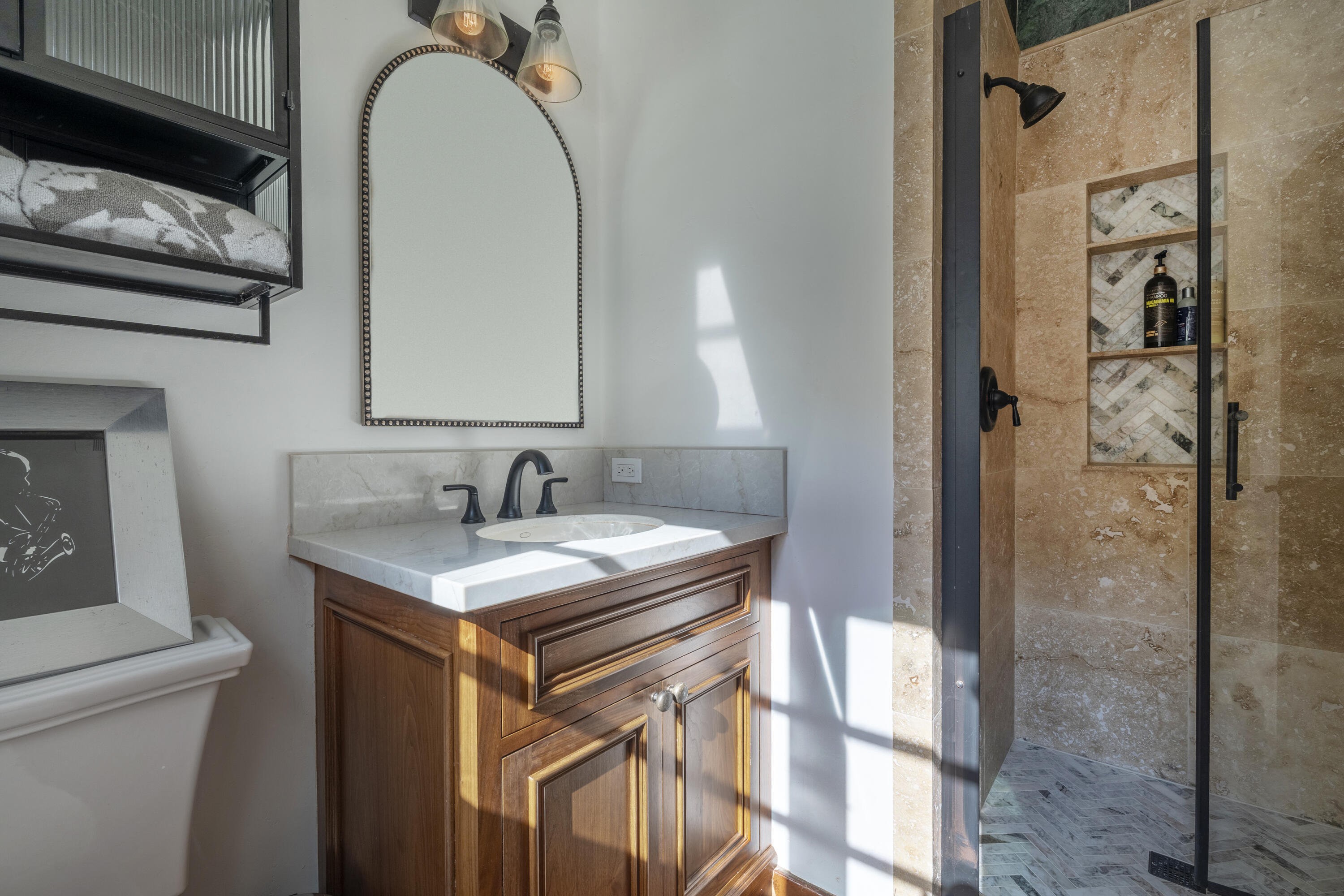 1493 Sycamore Canyon Road Santa Barbara, CA 93108 - Photo 56 of 78 Pool House Bathroom