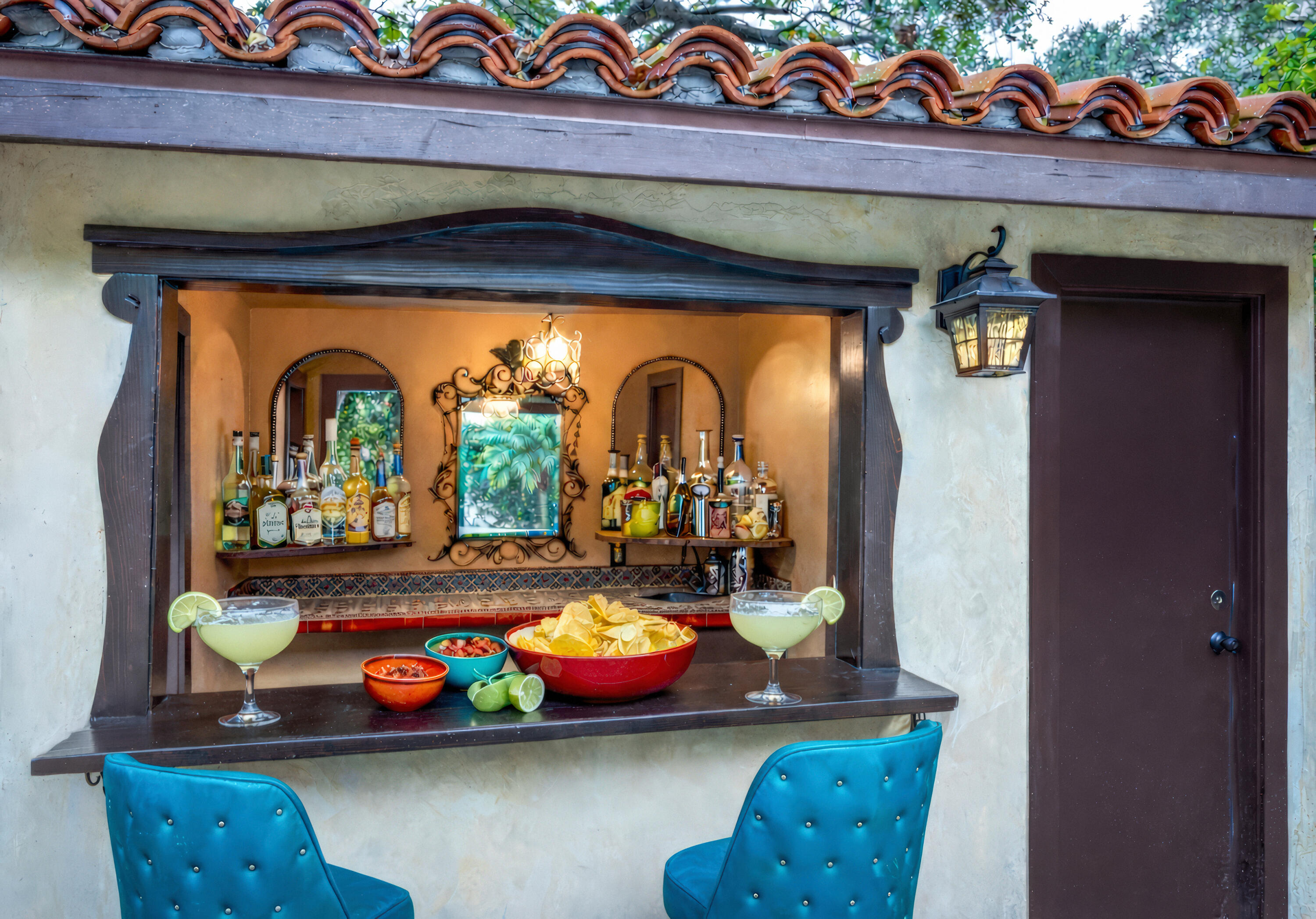 1493 Sycamore Canyon Road Santa Barbara, CA 93108 - Photo 60 of 78 Cantina Bar