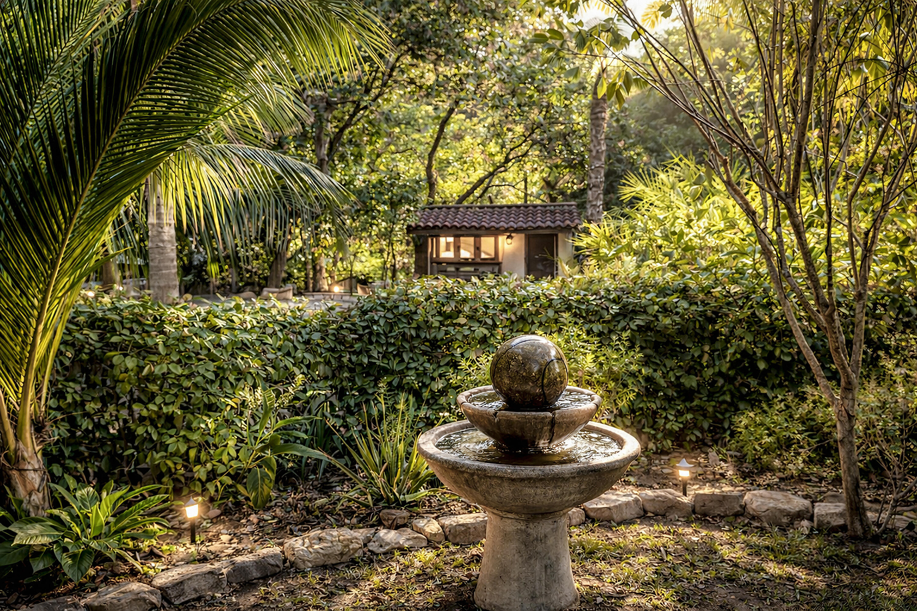 1493 Sycamore Canyon Road Santa Barbara, CA 93108 - Photo 8 of 78 STONE FOUNTAIN