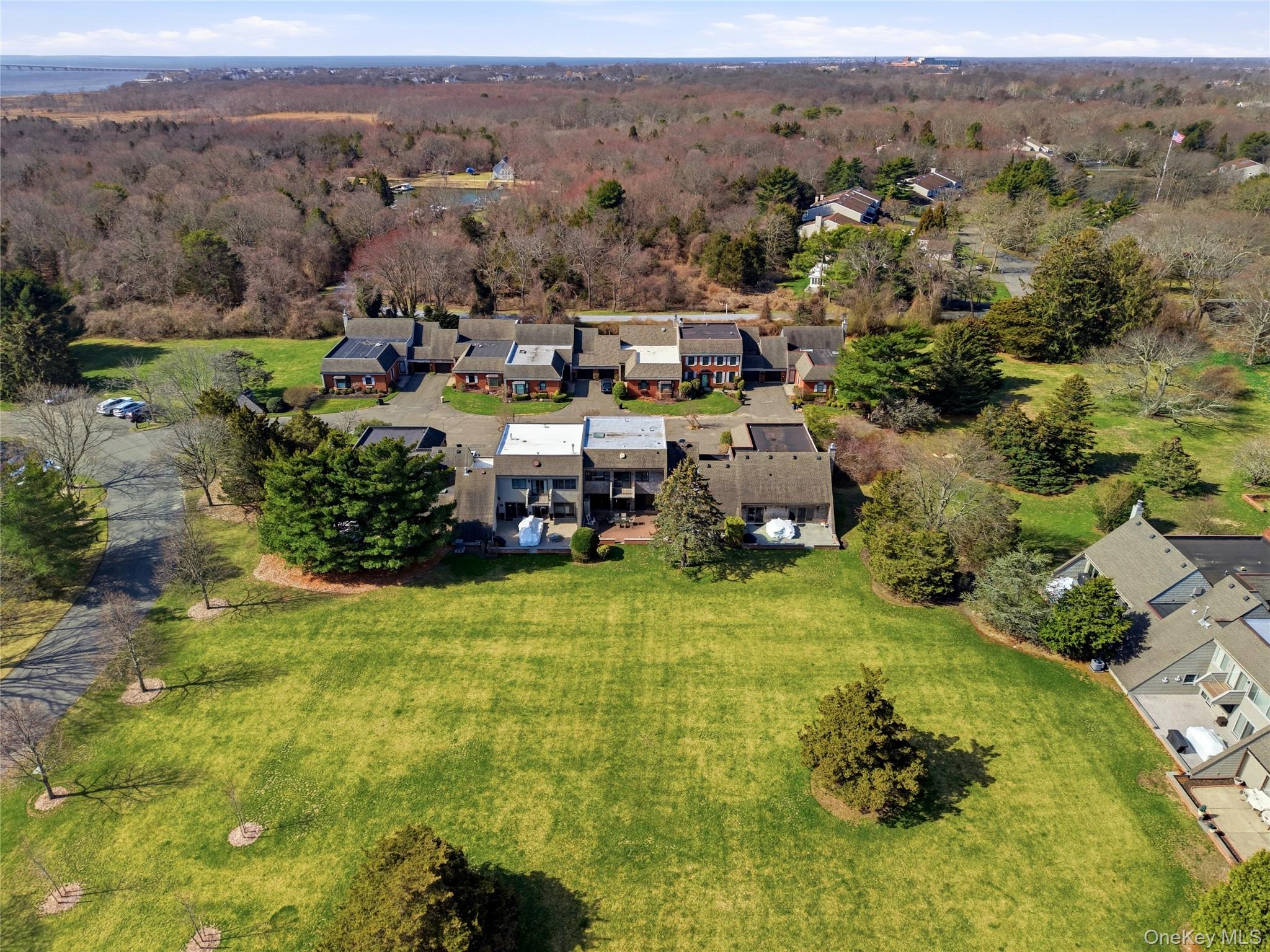 282 Helm Lane Bay Shore, NY 11706 - Photo 39 of 48 an aerial view of a house with a yard