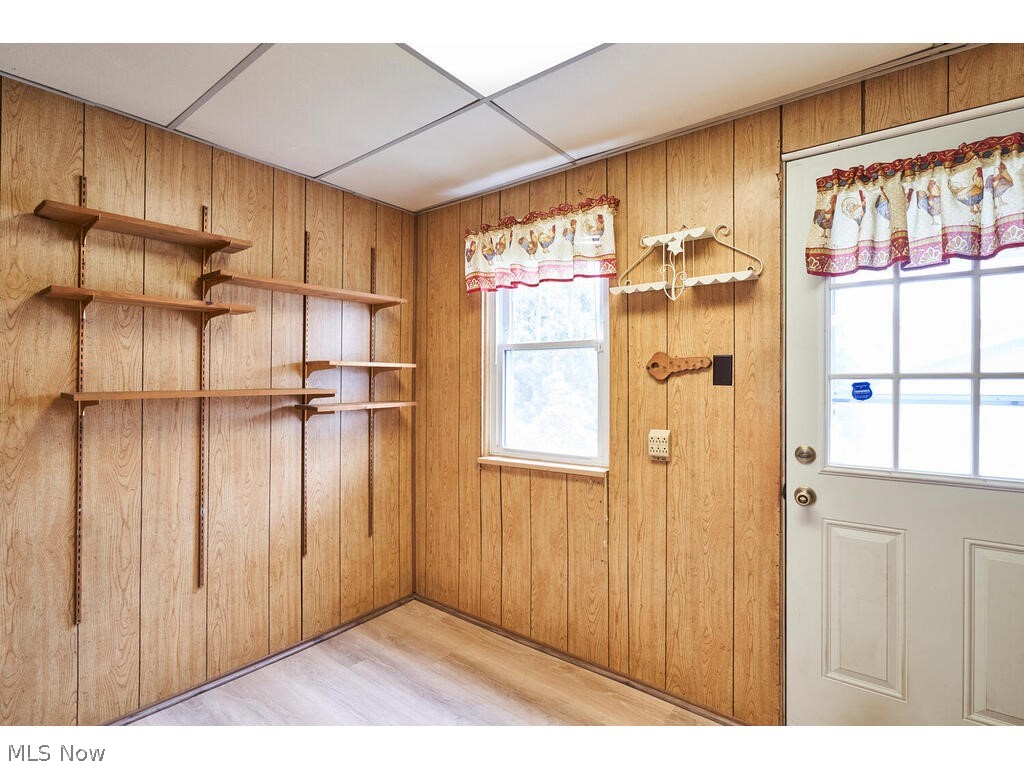 671 Ranney Street Akron, OH 44310 - Photo 10 of 27 Mud room off the back of the kitchen - Exterior door leading to back yard
