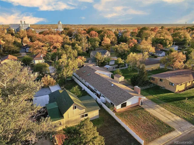 a view of a lake in front of the house