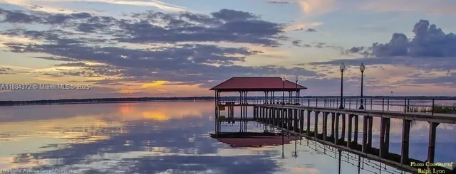 a view of a lake from a balcony