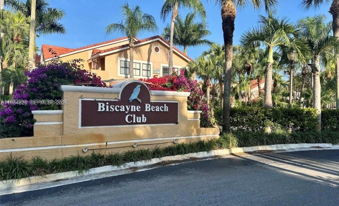 a view of a street sign