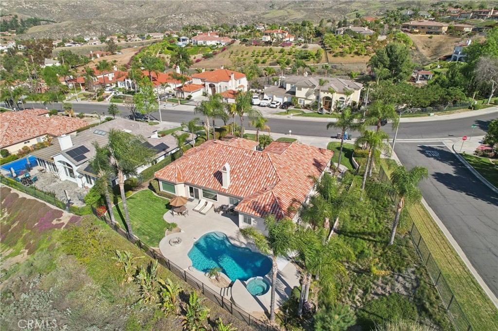 5965 Vía Loma Riverside, CA 92506 - Photo 39 of 41 an aerial view of a city