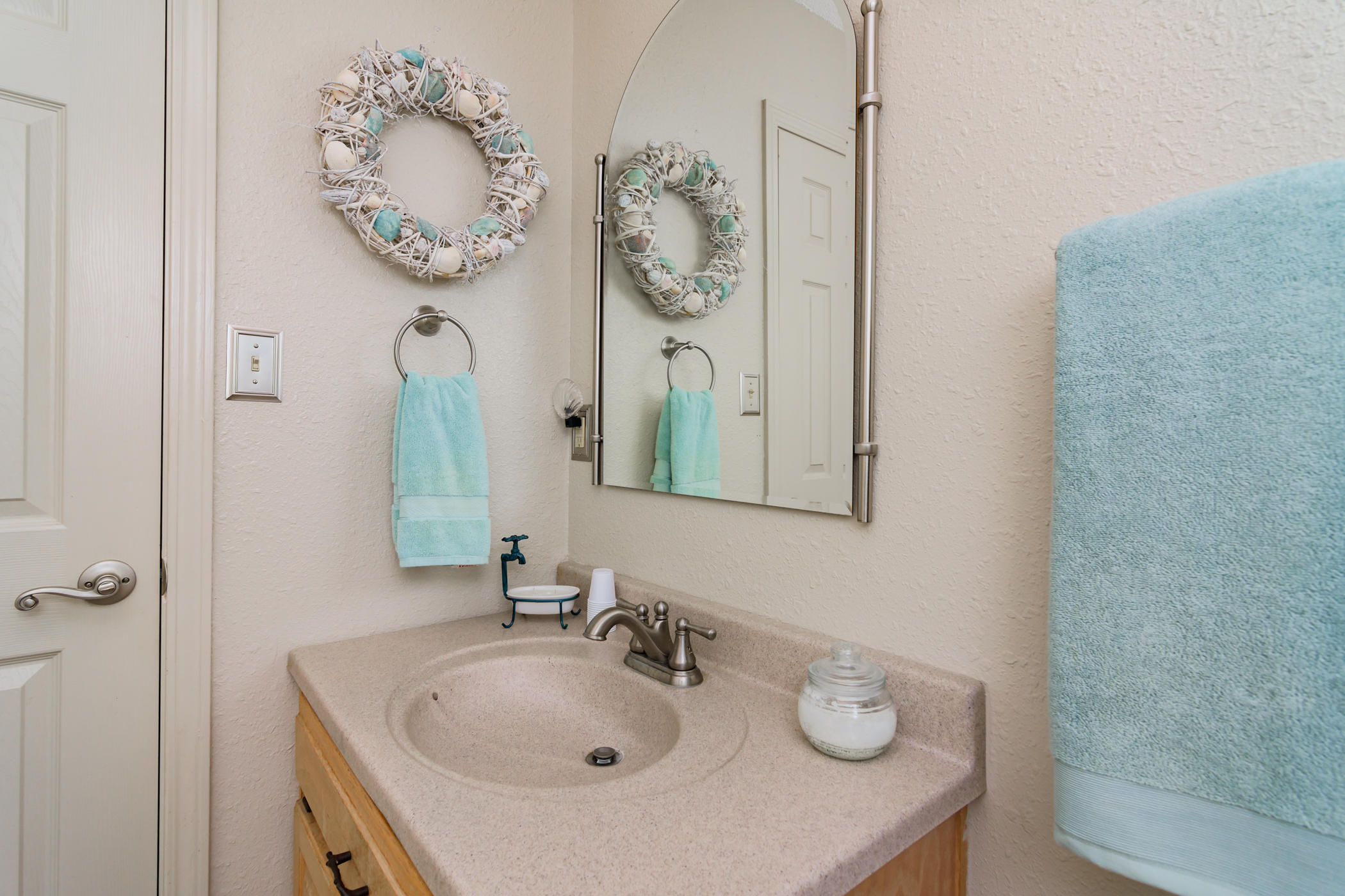 7262 Old River Road Baker, FL 32531 - Photo 11 of 63 a bathroom with a sink and mirror
