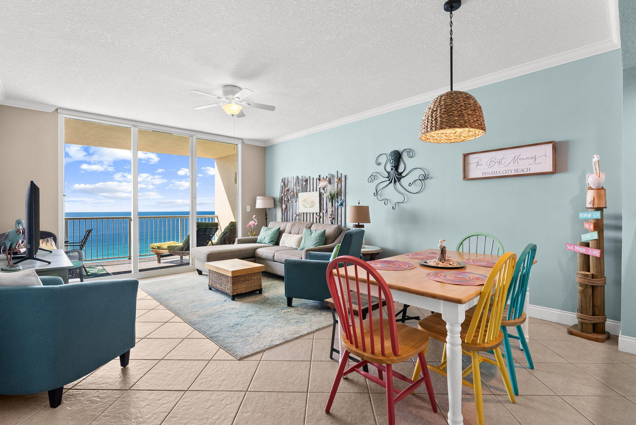 17281 Front Beach Road, Unit 806 Panama City Beach, FL 32413 - Photo 12 of 42 Dining With a View