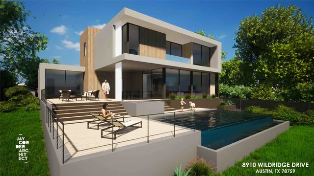 a view of house with yard outdoor seating and green space