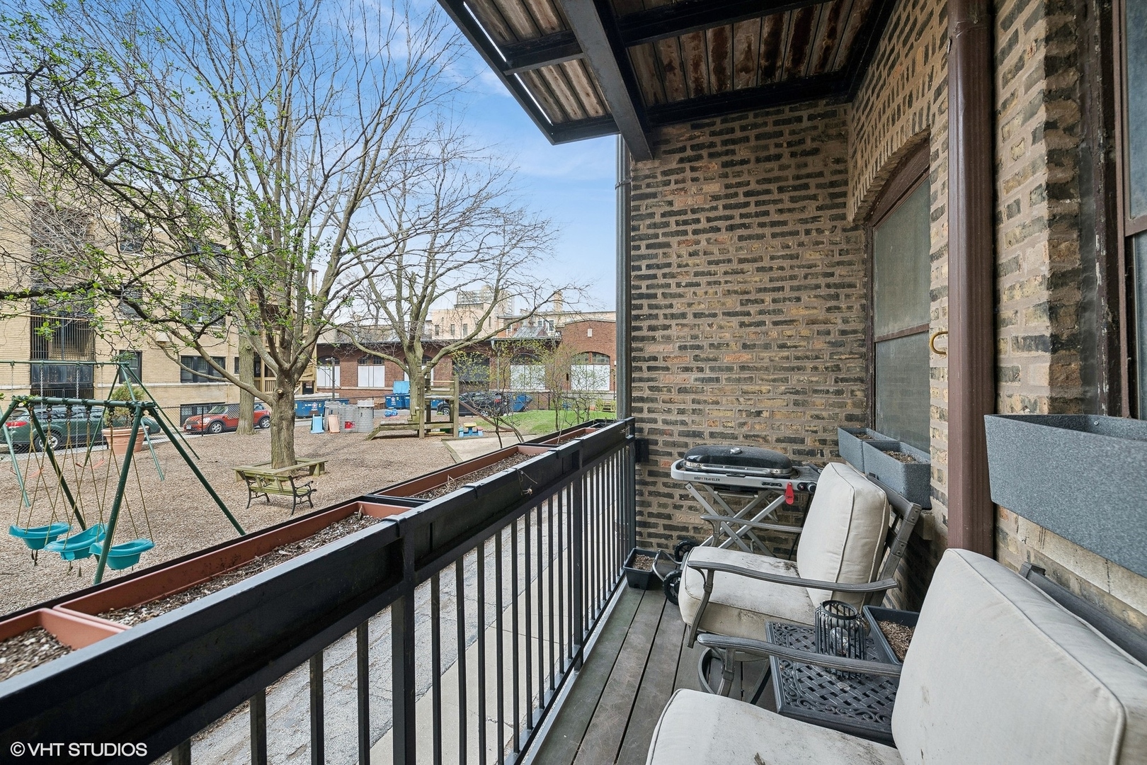 700 West Irving Park Road, Unit A1 Chicago, IL 60613 - Photo 6 of 20 a view of balcony with furniture