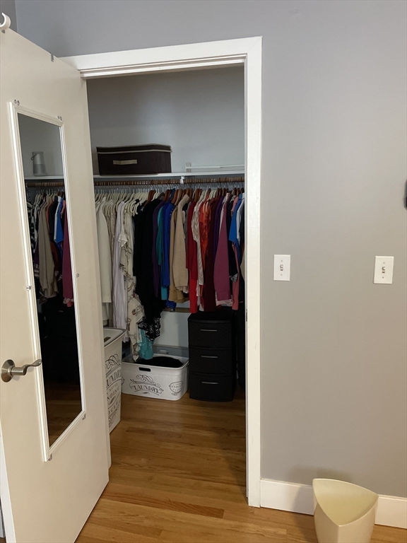 31 Blithewood Avenue, Unit 705 Worcester, MA 01604 - Photo 23 of 31 a view of walk in closet with clothes and shoes