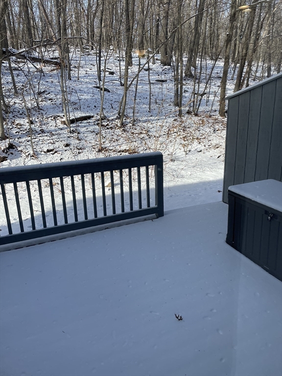 31 Blithewood Avenue, Unit 705 Worcester, MA 01604 - Photo 31 of 31 a view of outdoor space with wooden deck