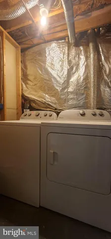 a view of washer and dryer