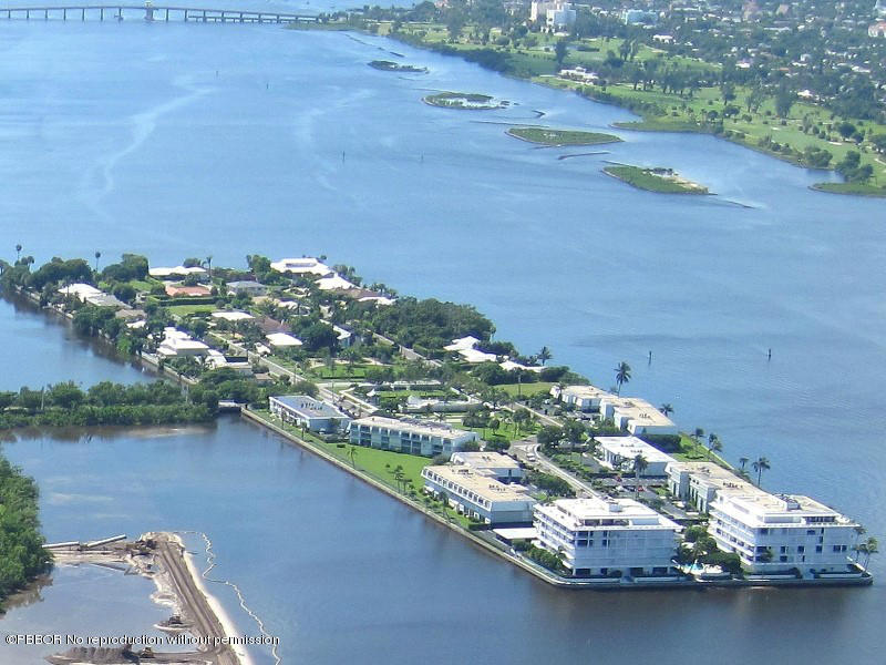 2195 Ibis Isle Road, Unit 6 Palm Beach, FL 33480 - Photo 15 of 15 an aerial view of a house