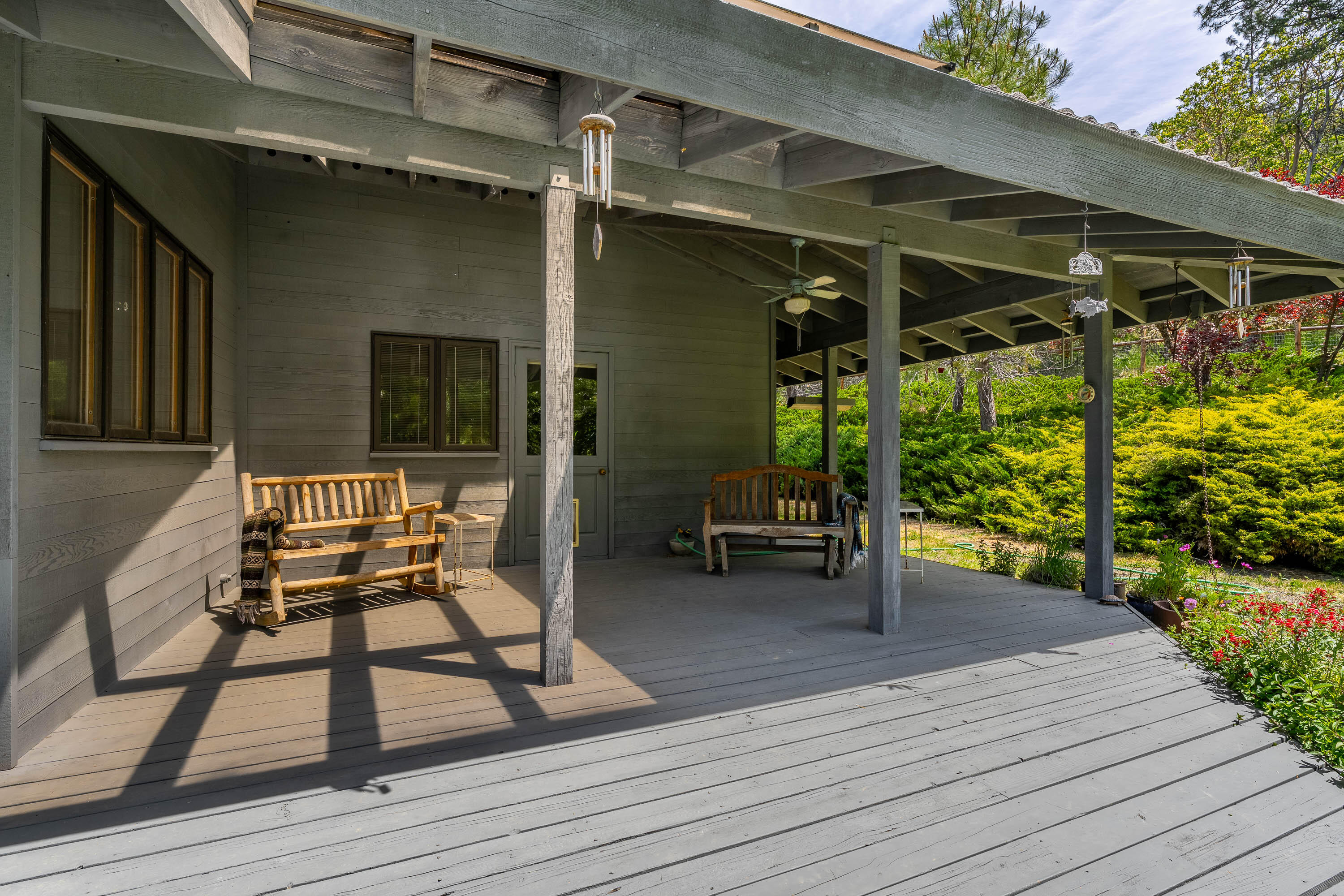 1247 Panther Gulch Road Williams, OR 97544 - Photo 12 of 57 Deck off Dining Room