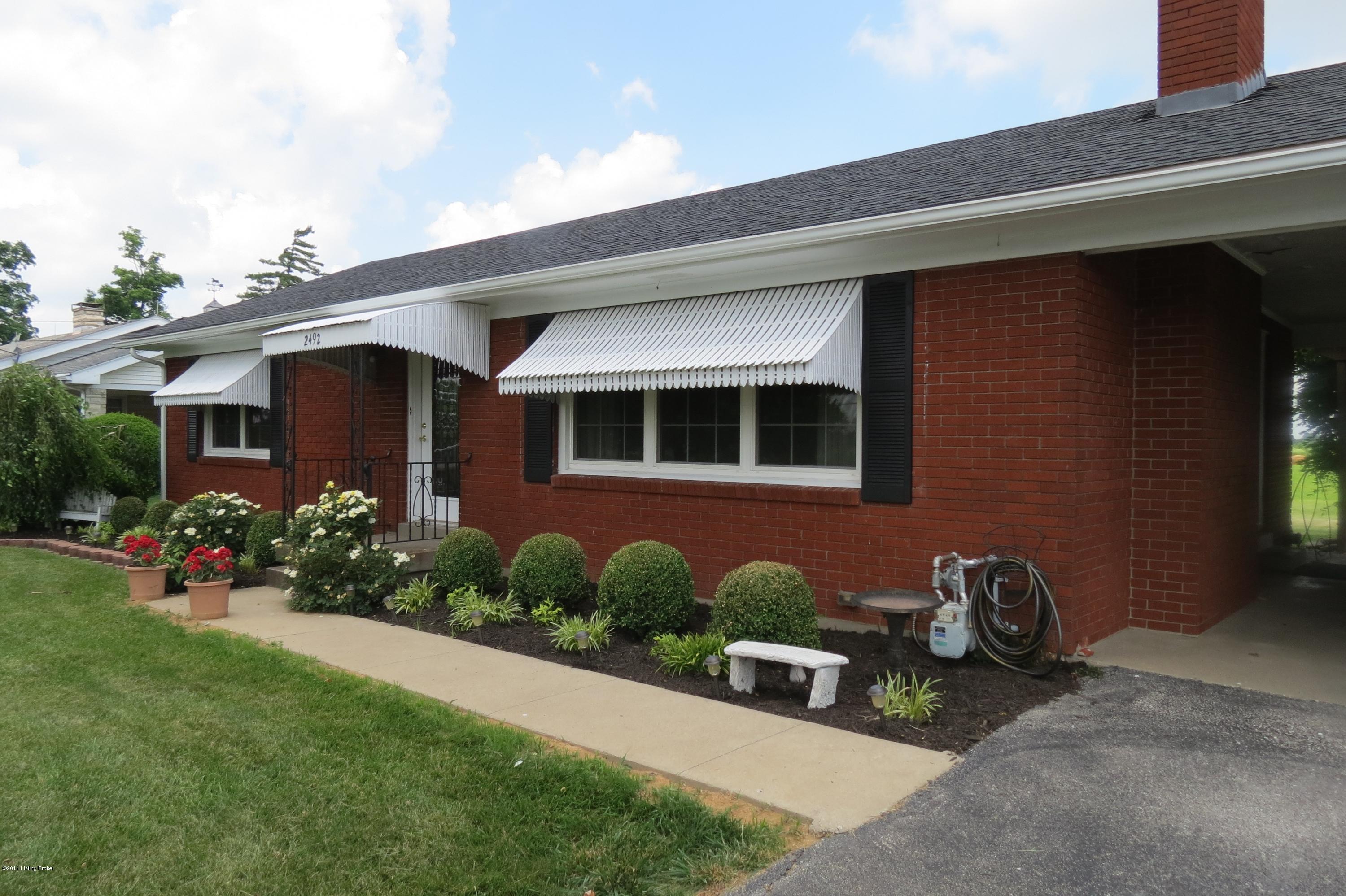 2492 Hill Spring Road Pleasureville, KY 40057 - Photo 2 of 22 Front of House
