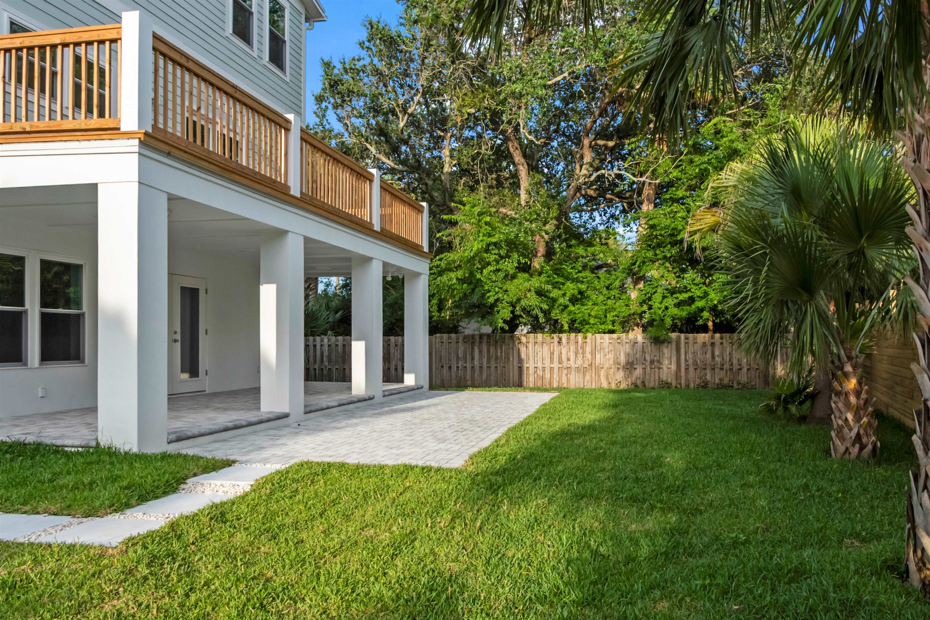 137 Ferrol Road St. Augustine, FL 32084 - Photo 21 of 53 a view of a house with a yard and plants
