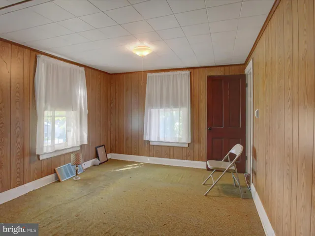 a view of water heater room