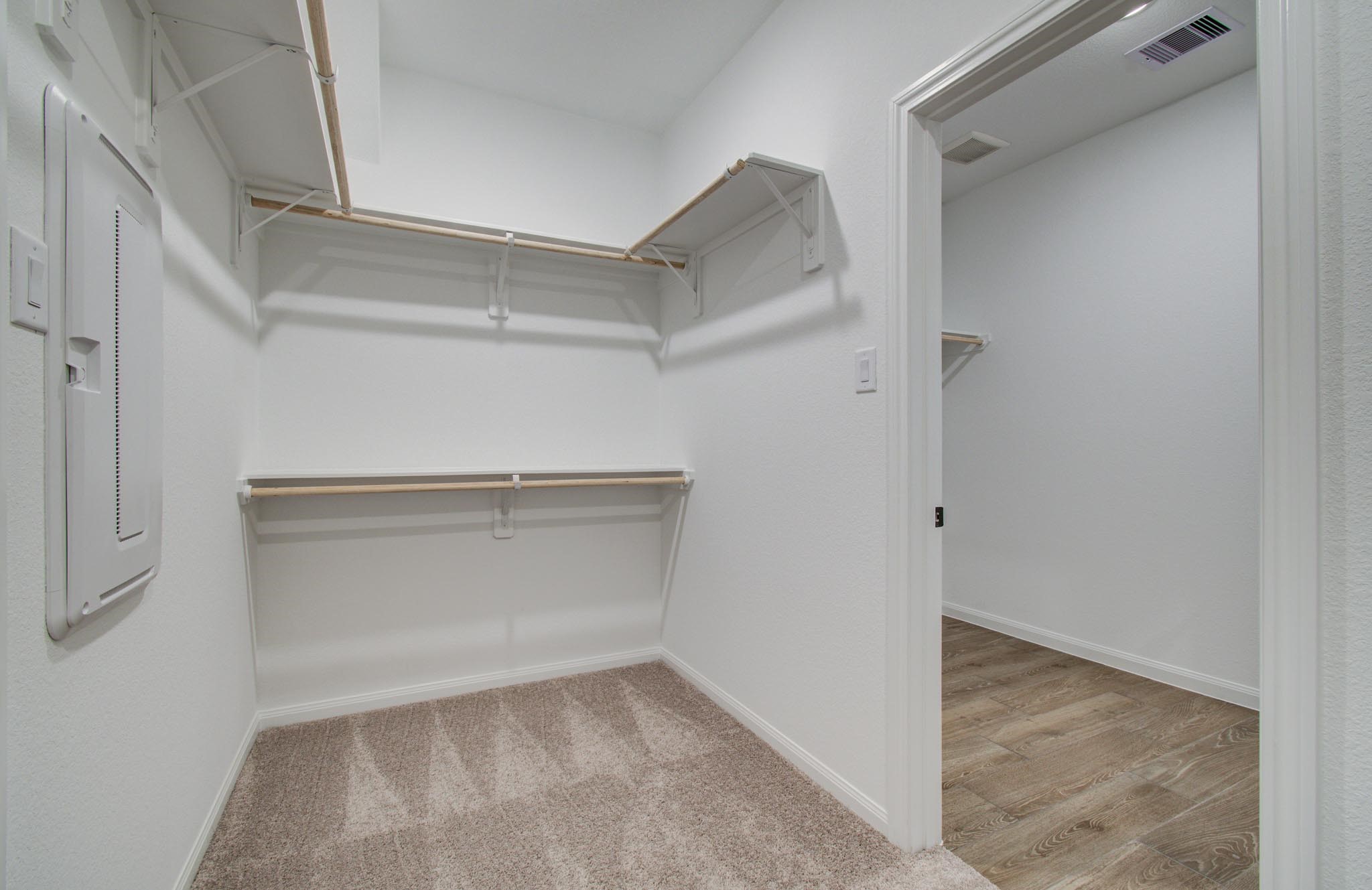 7231 Yarrow Blossom Court Katy, TX 77493 - Photo 31 of 49 a view of an empty walk in closet