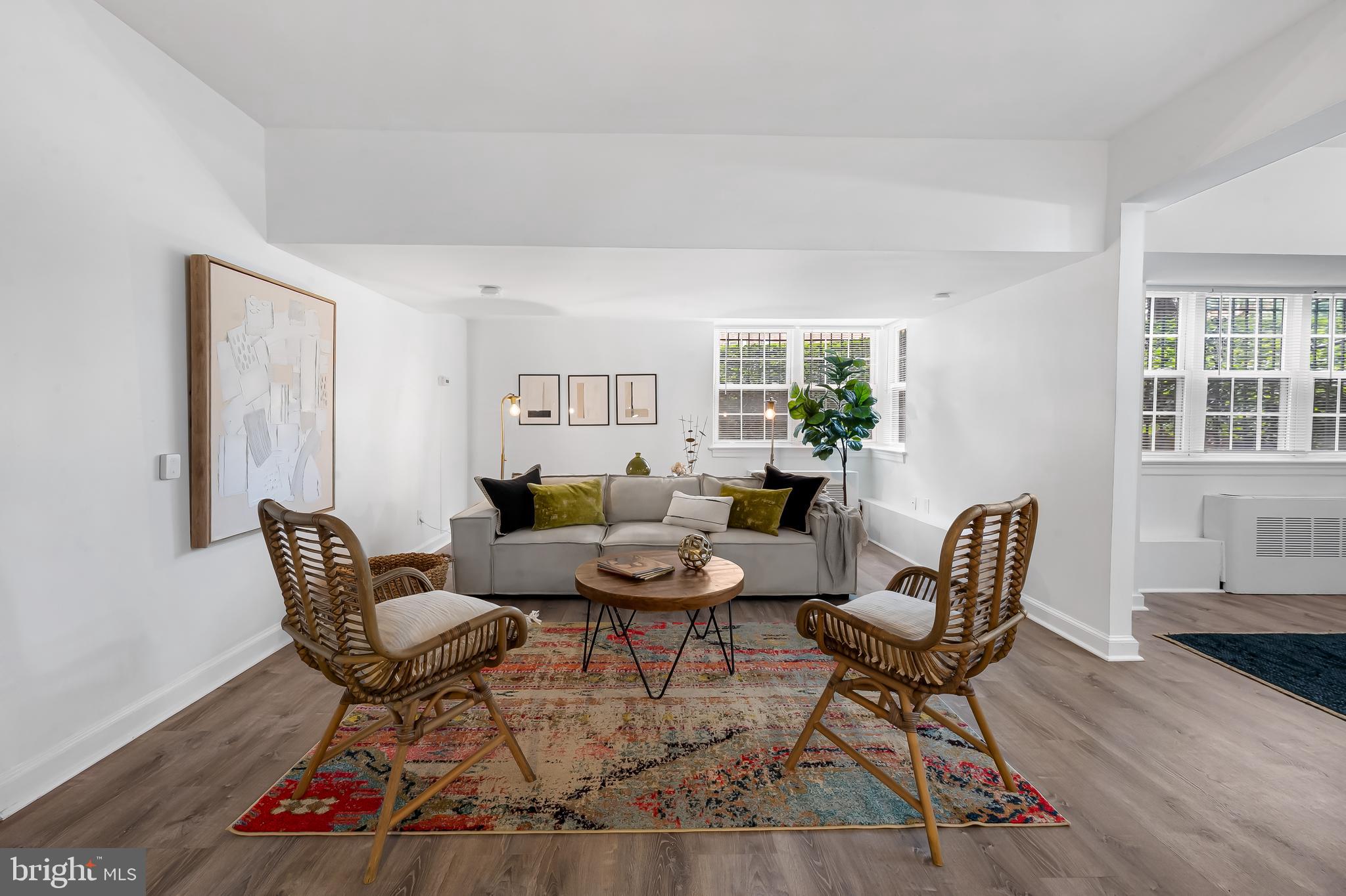 3601 Greenway, Unit 1 Baltimore, MD 21218 - Photo 4 of 29 a living room with furniture and wooden floor