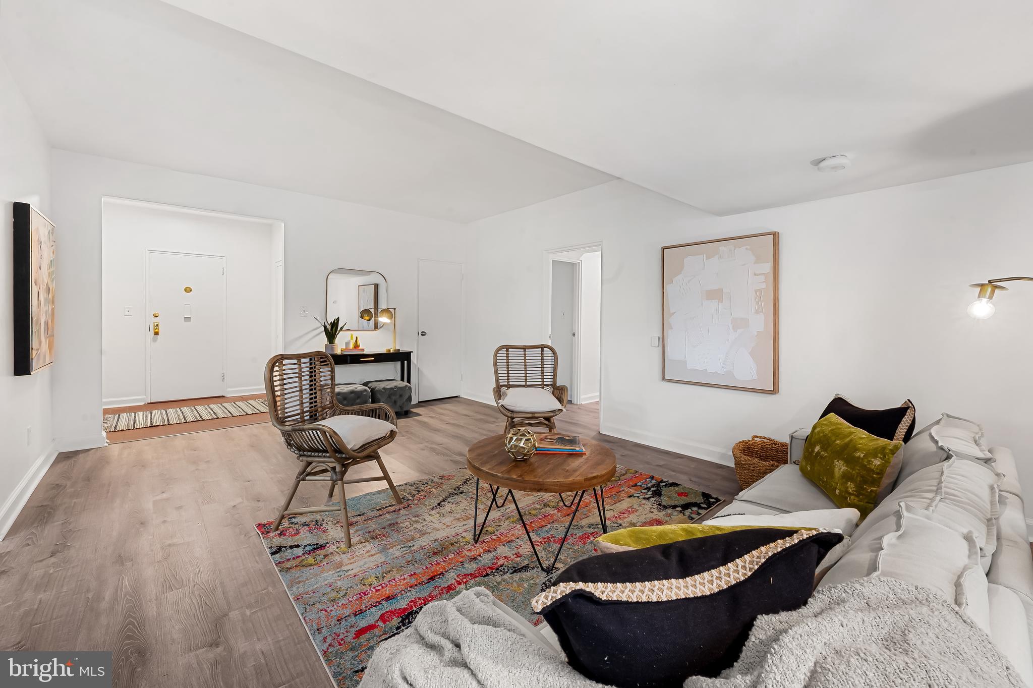 3601 Greenway, Unit 1 Baltimore, MD 21218 - Photo 6 of 29 a living room with furniture and wooden floor
