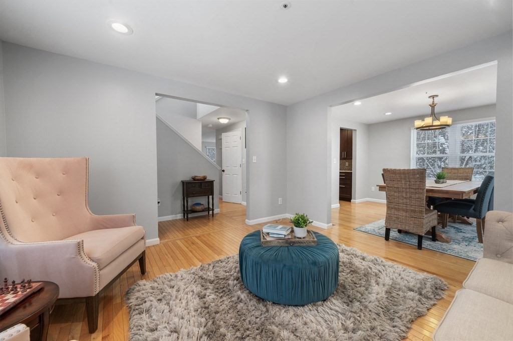 36 Bucklin Road North Andover, MA 01845 - Photo 4 of 37 a living room with furniture and a fireplace