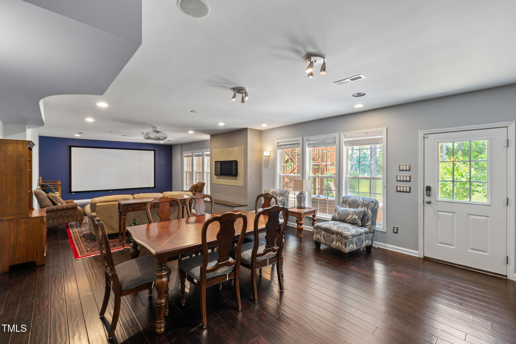 8106 Sommerwell Street Raleigh, NC 27613 - Photo 41 of 61 Movie Recreation Room