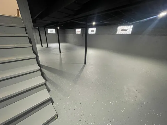 a view of a house with a garage