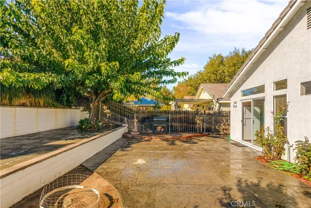 a view of a house with a outdoor space
