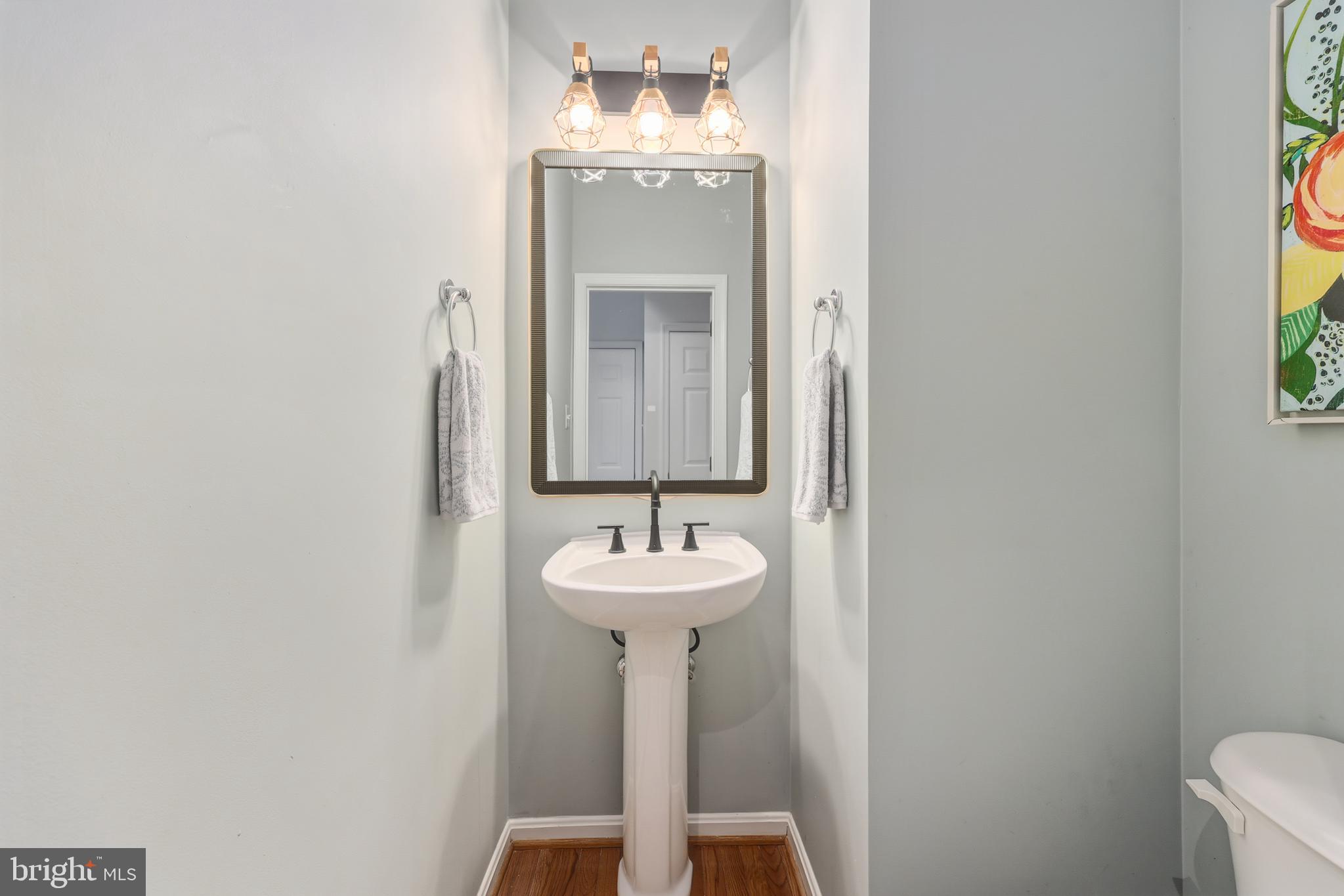 8439 Den Circle King George, VA 22485 - Photo 17 of 53 a bathroom with a sink and a mirror