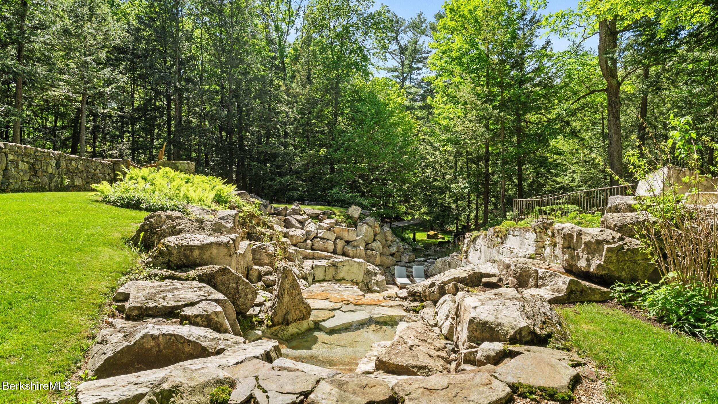 232 Giberson Road Sheffield, MA 01257 - Photo 50 of 53 a view of a garden with flowers