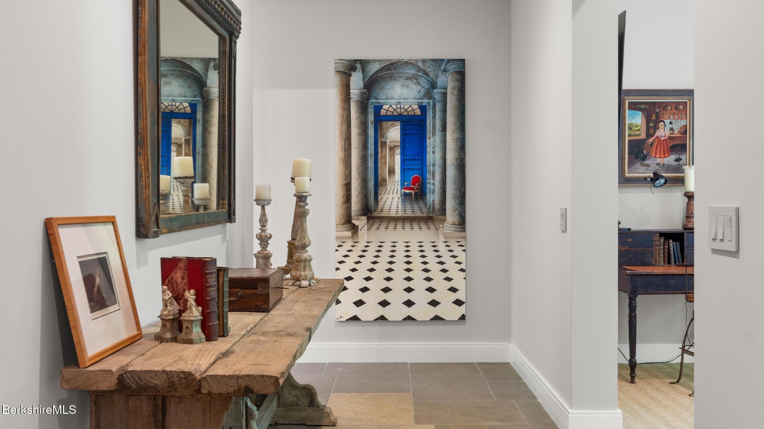 232 Giberson Road Sheffield, MA 01257 - Photo 10 of 53 a view of livingroom with furniture and wooden floor