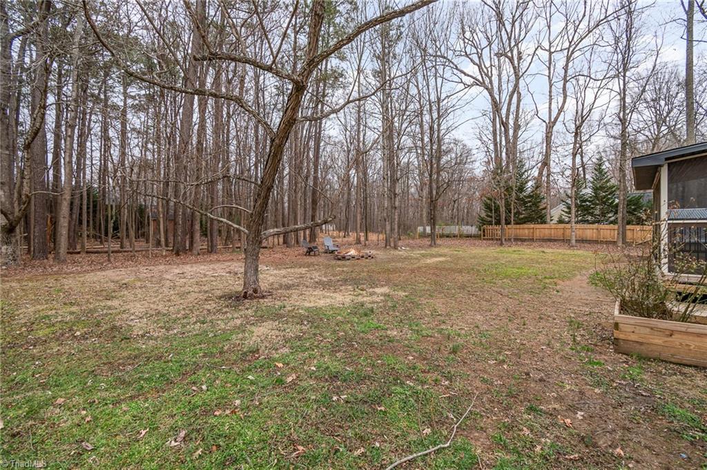 5401 Running Mead Road Pleasant Garden, NC 27313 - Photo 21 of 24 Fenced in back yard