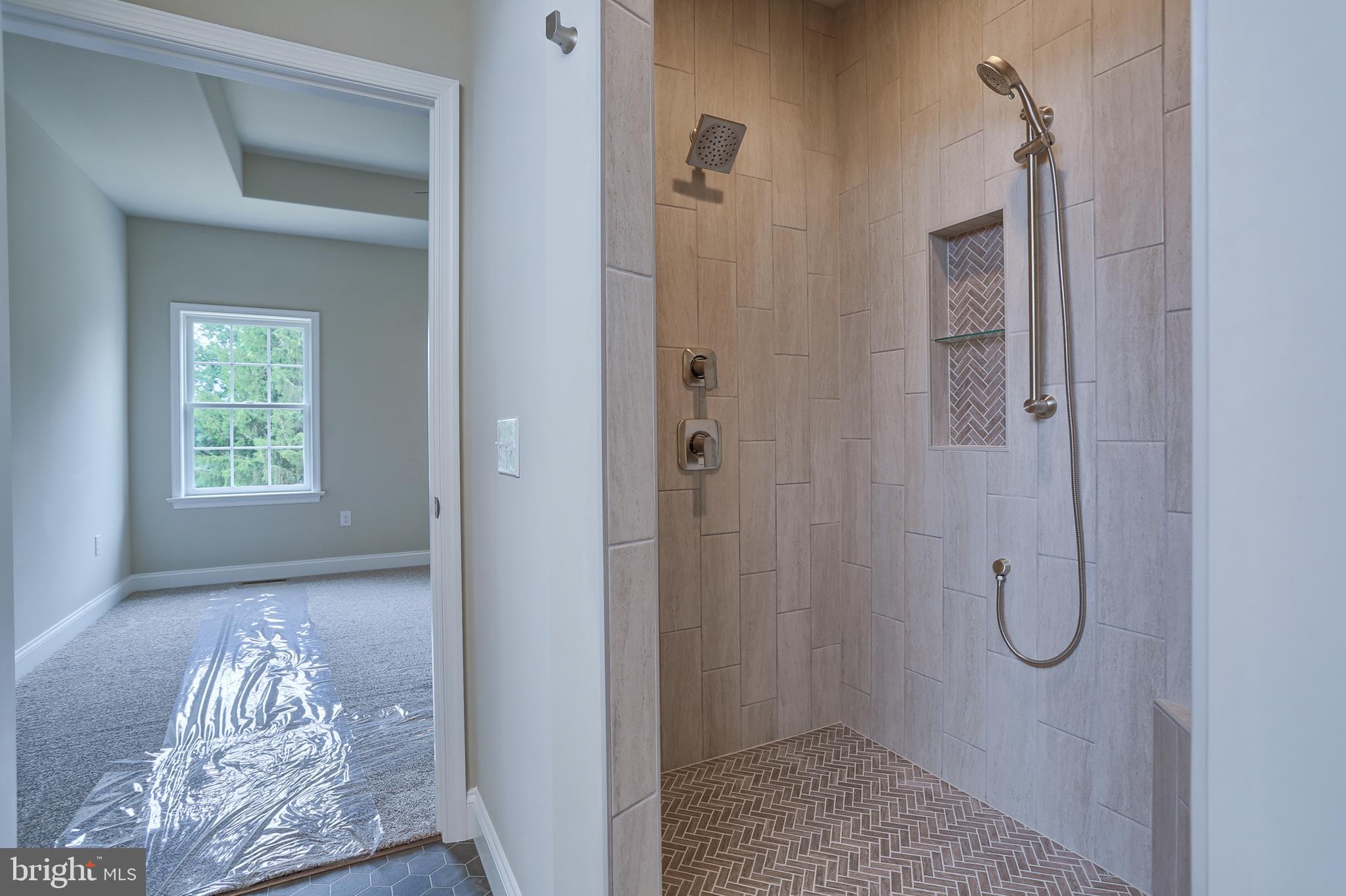 111 Starlight Lane Lebanon, PA 17046 - Photo 27 of 30 a bathroom with a glass shower door