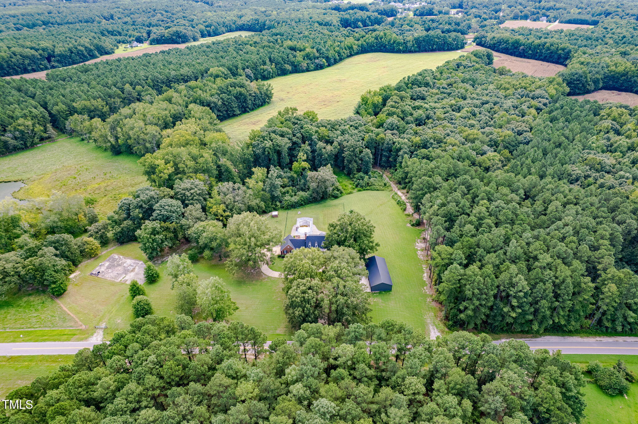 270 Wiggins Road Louisburg, NC 27549 - Photo 55 of 63 59-web-or-mls-270 Wiggins - aerials-2