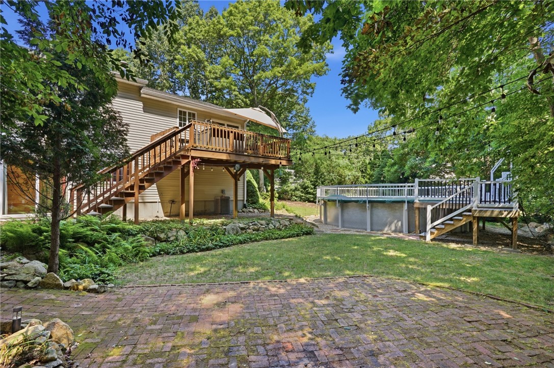 3 Cote Court Coventry, RI 02816 - Photo 33 of 34 Tall deck with room to stand under