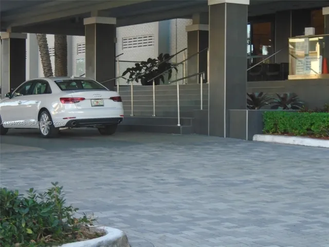 a view of kitchen with windows