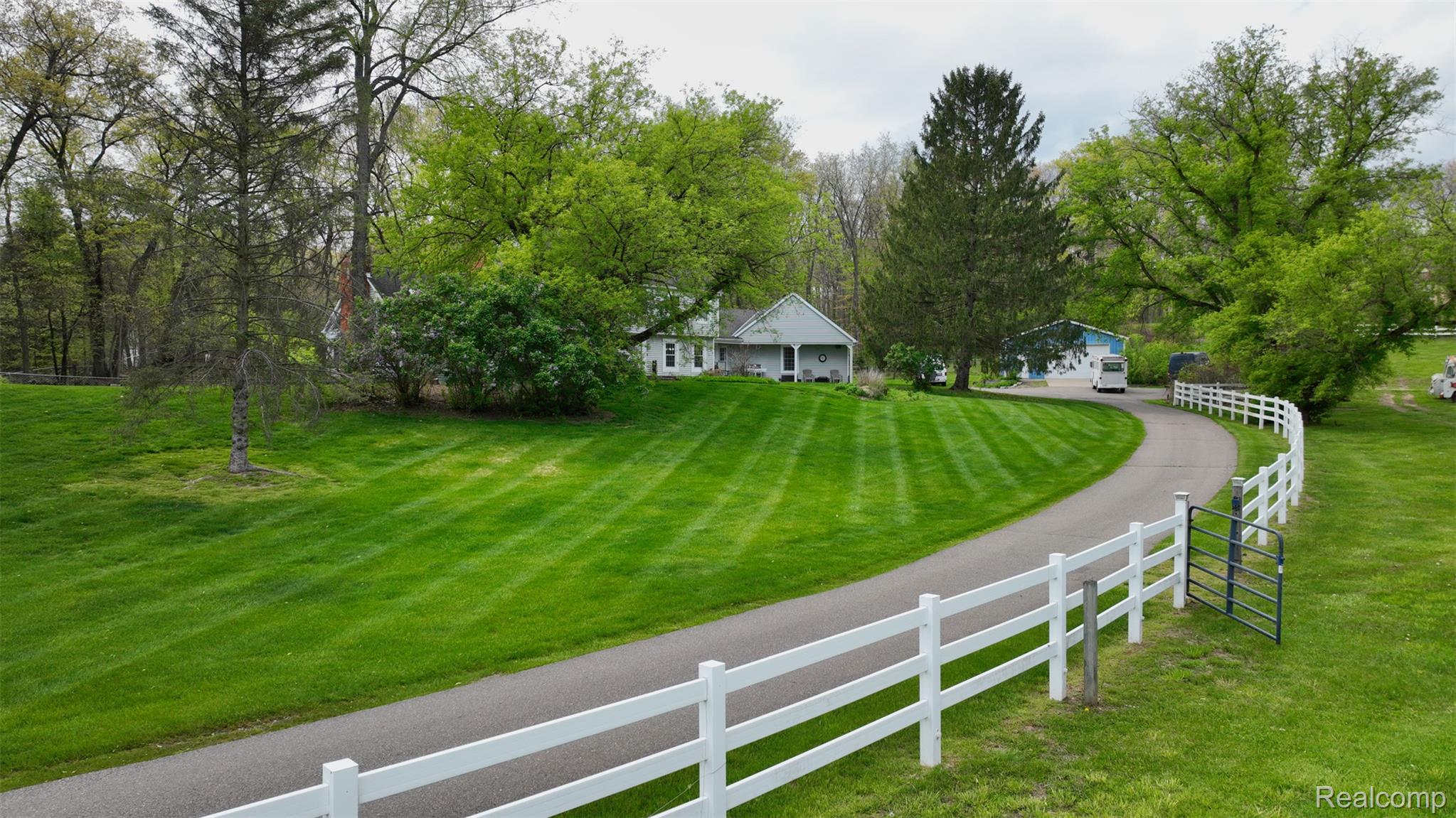 10300 Clark Road Davisburg, MI 48350 - Photo 5 of 39 View of yard