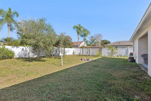 a view of an outdoor space and yard