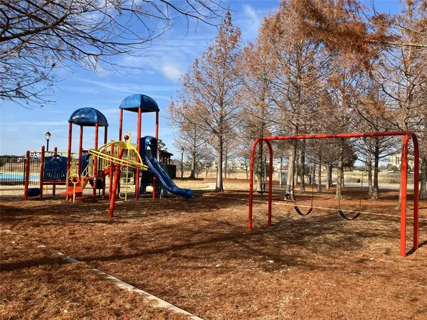 a view of outdoor space with seating
