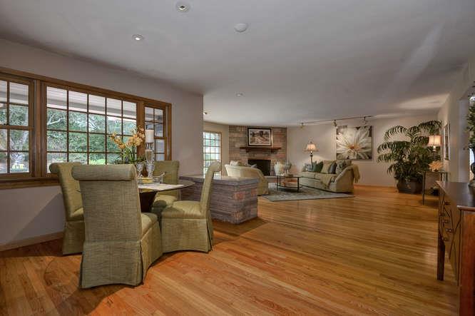 18531 Decatur Road Los Gatos, CA 95030 - Photo 9 of 23 a living room with furniture and a large window
