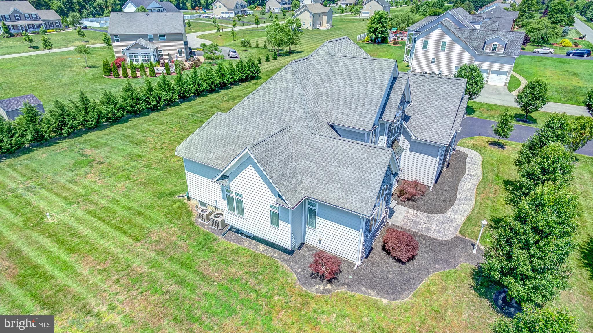 6170 Scaggs Road Owings, MD 20736 - Photo 28 of 30 an aerial view of a house with garden space and street view