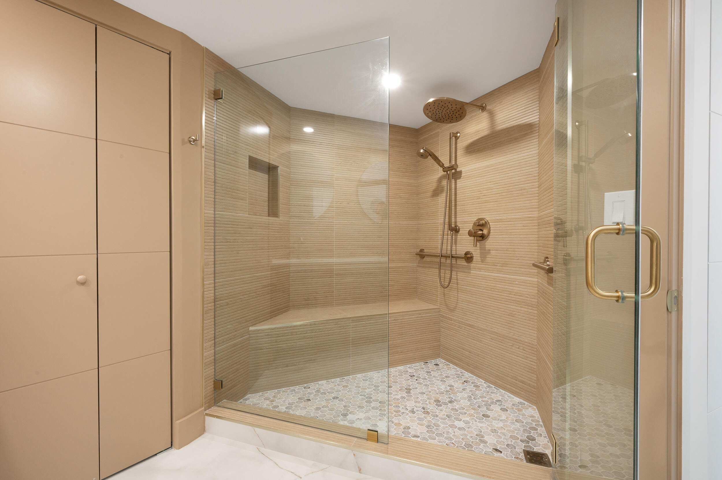 100 Southeast 5th Avenue, Unit 304 Boca Raton, FL 33432 - Photo 4 of 62 a bathroom with a shower