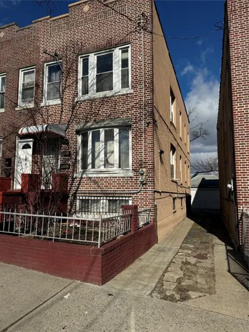 a view of a large building with many windows