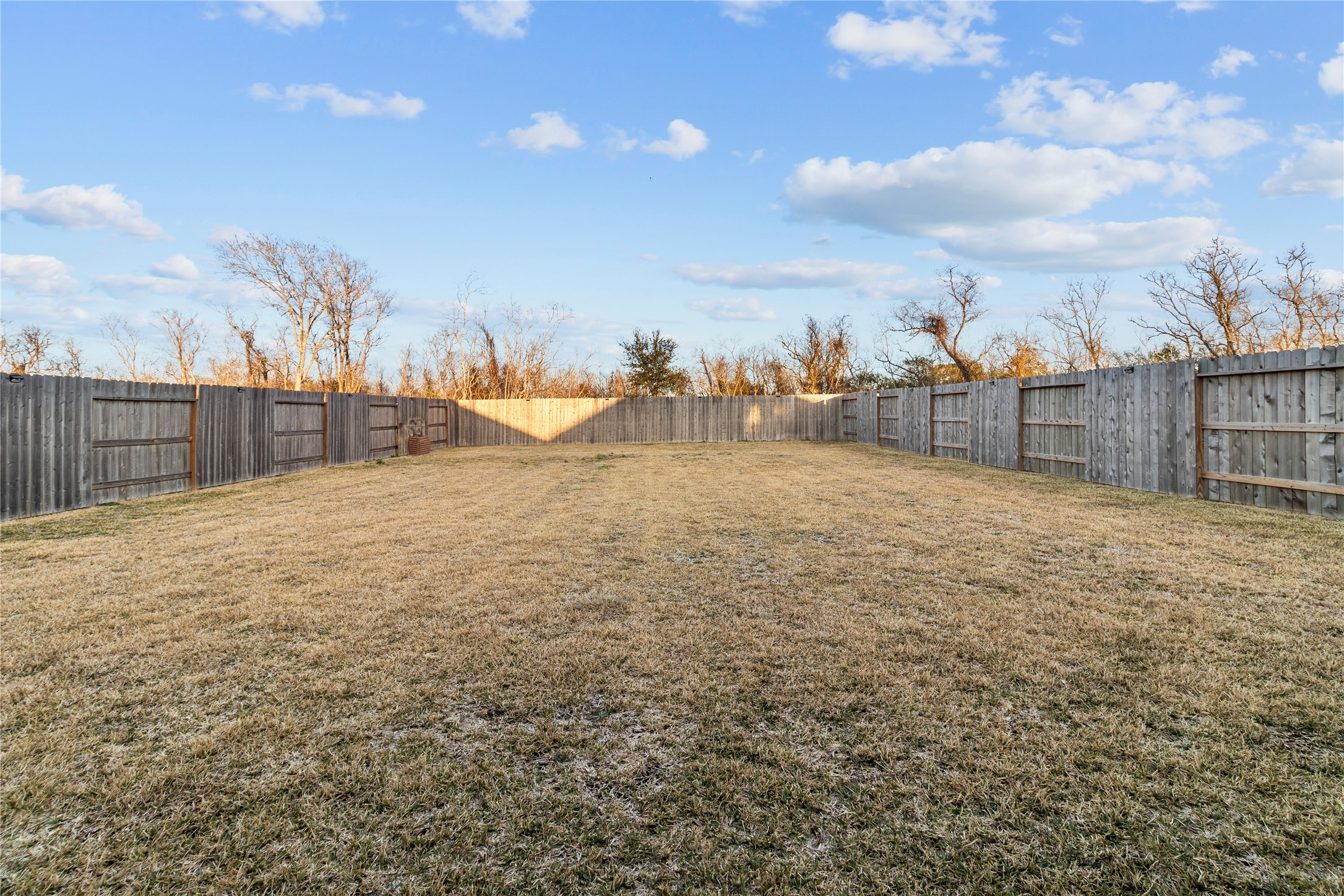 2811 Bisbee Road League City, TX 77573 - Photo 21 of 28 a view of a yard with wooden fence