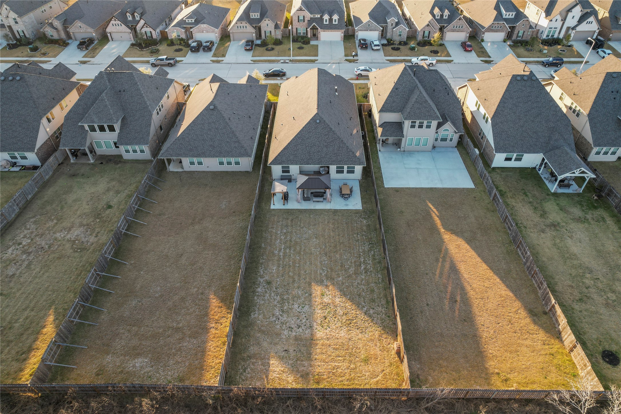 2811 Bisbee Road League City, TX 77573 - Photo 23 of 28 an aerial view of a house with outdoor space