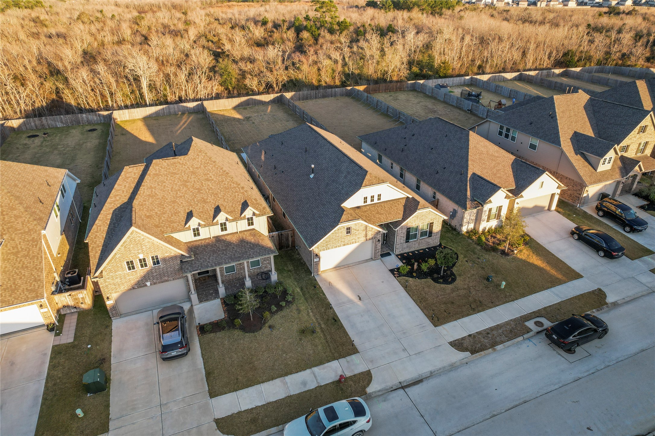 2811 Bisbee Road League City, TX 77573 - Photo 26 of 28 an aerial view of houses with yard