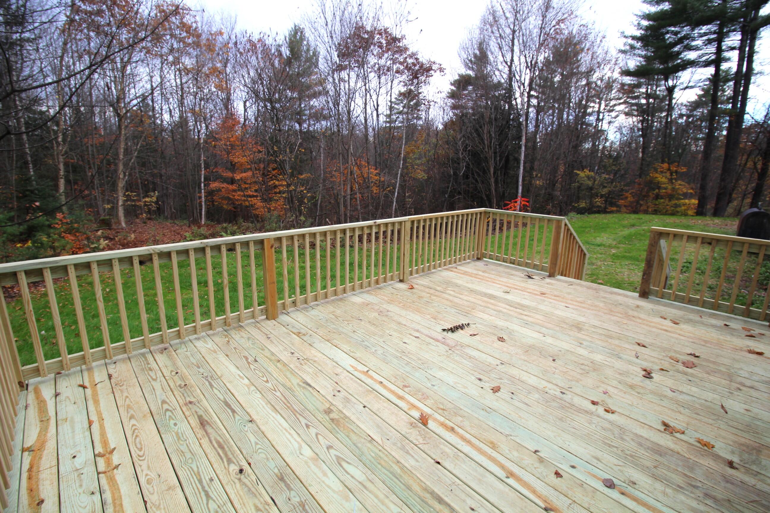 355 Howes Corner Road Turner, ME 04282 - Photo 30 of 35 30. Back Deck