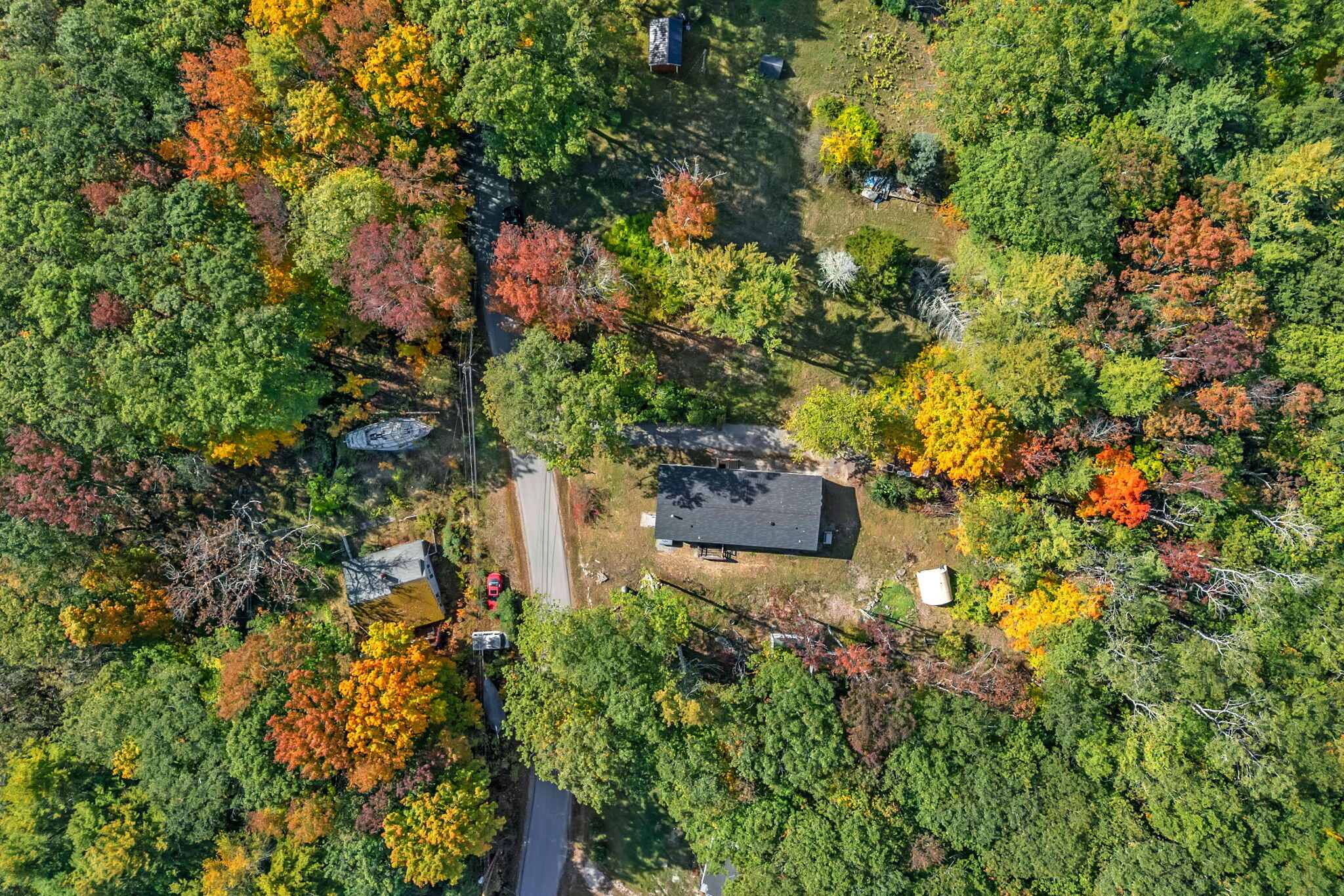 50 Old County Road Edgecomb, ME 04556 - Photo 55 of 58 Drone featuring Old County Rd